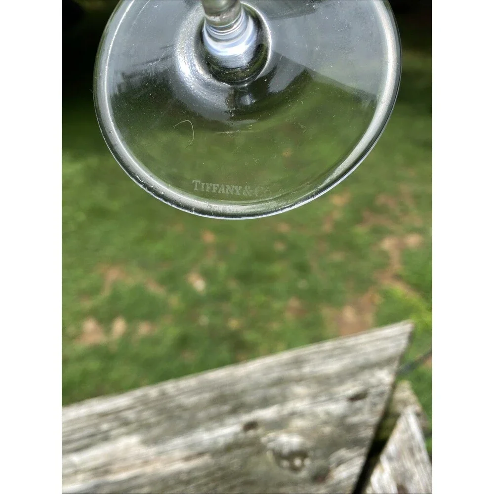 4 Tiffany & Co. Crystal 9.5
